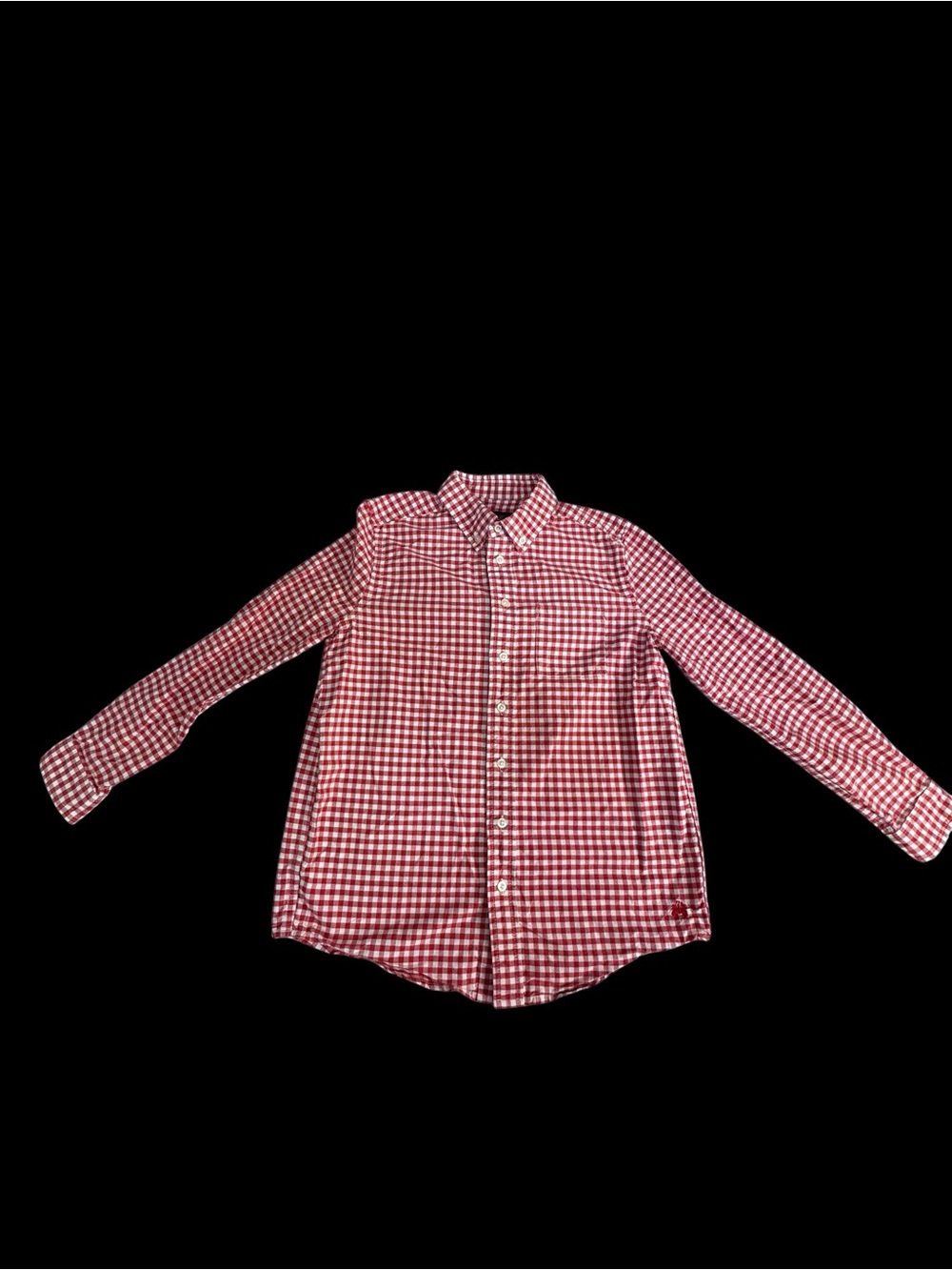 Brooks Brothers Red & White Gingham Button-Down Shirt